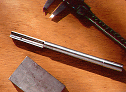 Digital caliper, reamer, and water stone