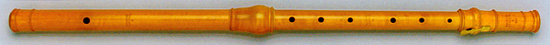 Haka flute by Folkers & Powell