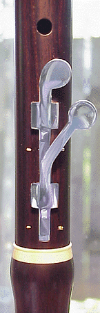 Closer view of the keys